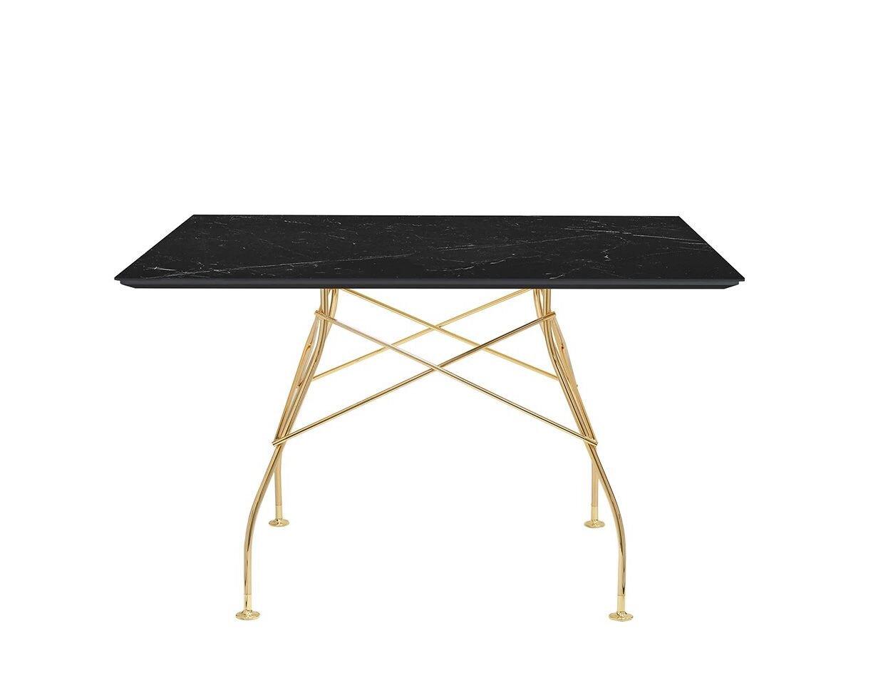 Glossy Square Table by Kartell Furniture Tables